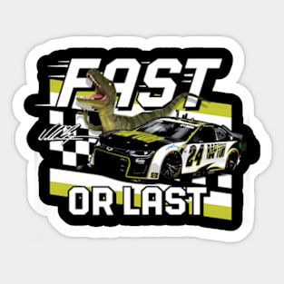 William Byron Fast Or Last Sticker